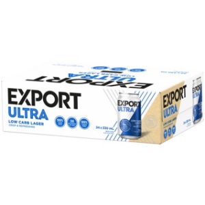 Picture of Export Ultra Low Carb 24pk Cans 330ml