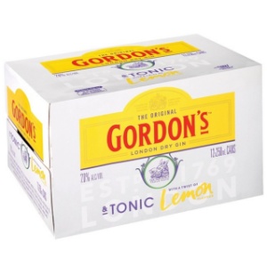 Picture of Gordons 7% Gin & Tonic 12pack Cans 250ml