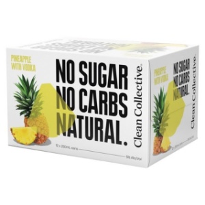 Picture of Clean Collective Pineapple 12pack Cans 250ml