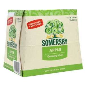 Picture of Somersby Cider 4.5% 12pack Bottles 330ml