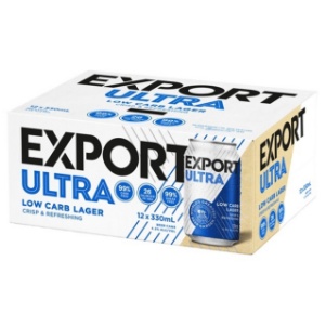 Picture of Export Ultra Low Carb 12pk Cans 330ml