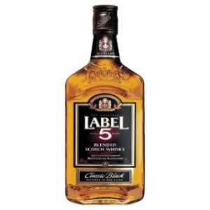Picture of Label 5 Premium Blended Scotch Whisky 350ml