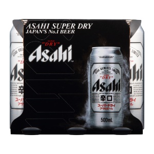 Picture of Asahi 6pk Big Cans 500ml