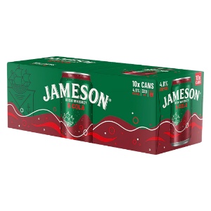 Picture of Jameson & Cola 4.8% 10pk Cans 330ml