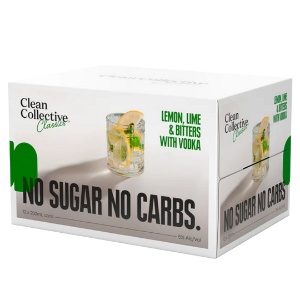 Picture of Clean Collective Lemon Lime Bitters 12pack Cans 250ml