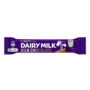 Picture of Cadbury Dairy Milk Chocolate Bar 50g