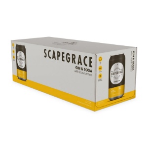 Picture of Scapegrace Gin, Yuzu Lemon 10pack Cans 330ml