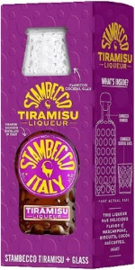 Picture of Stambecco Tiramisu Liqueur 700ml + Glass Gift Pack