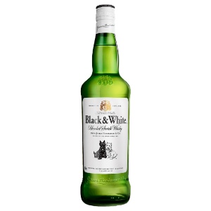 Picture of Black & White Premium Scotch Whisky 43% 1000ml