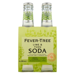 Picture of Fever Tree Lime & Yuzu Soda 4pk Btls 200ml