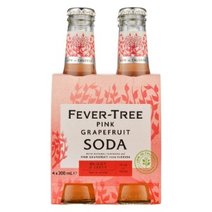 Picture of Fever Tree Pink Grapefruit Soda 4pk Btls 200ml