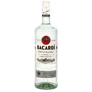 Picture of Bacardi Carta Blanca Superior White Rum 1000ml