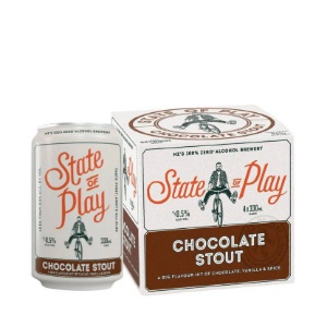 Picture of State of Play Chocolate Stout 4pk Cans 330ml