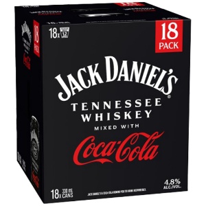 Picture of Jack Daniels n Coke 4.8% 18pk Cans 330ml