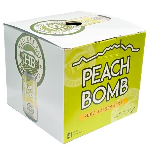 Picture of Hawke's Bay Brewing Co Peach Bomb 4pk Cans 330ml