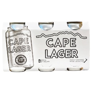 Picture of Hawke's Bay Brewing Co Cape Lager 6pk Cans 330ml