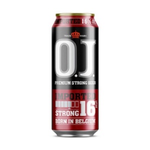Picture of OJ Super Strong Beer 16% 24x500ml Cans