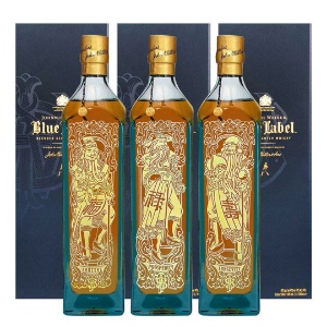 Picture of Johnnie Walker Blue Label 3 Gods Scotch Whisky Collection 3x1 Litre