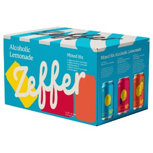 Picture of Zeffer Mixed Lemonade 6pk Cans 330ml