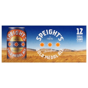 Picture of Speights 12pk Cans 330ml
