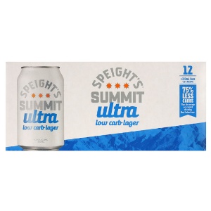 Picture of Speights Summit Ultra Low Carb Lager 12pack Cans 330ml